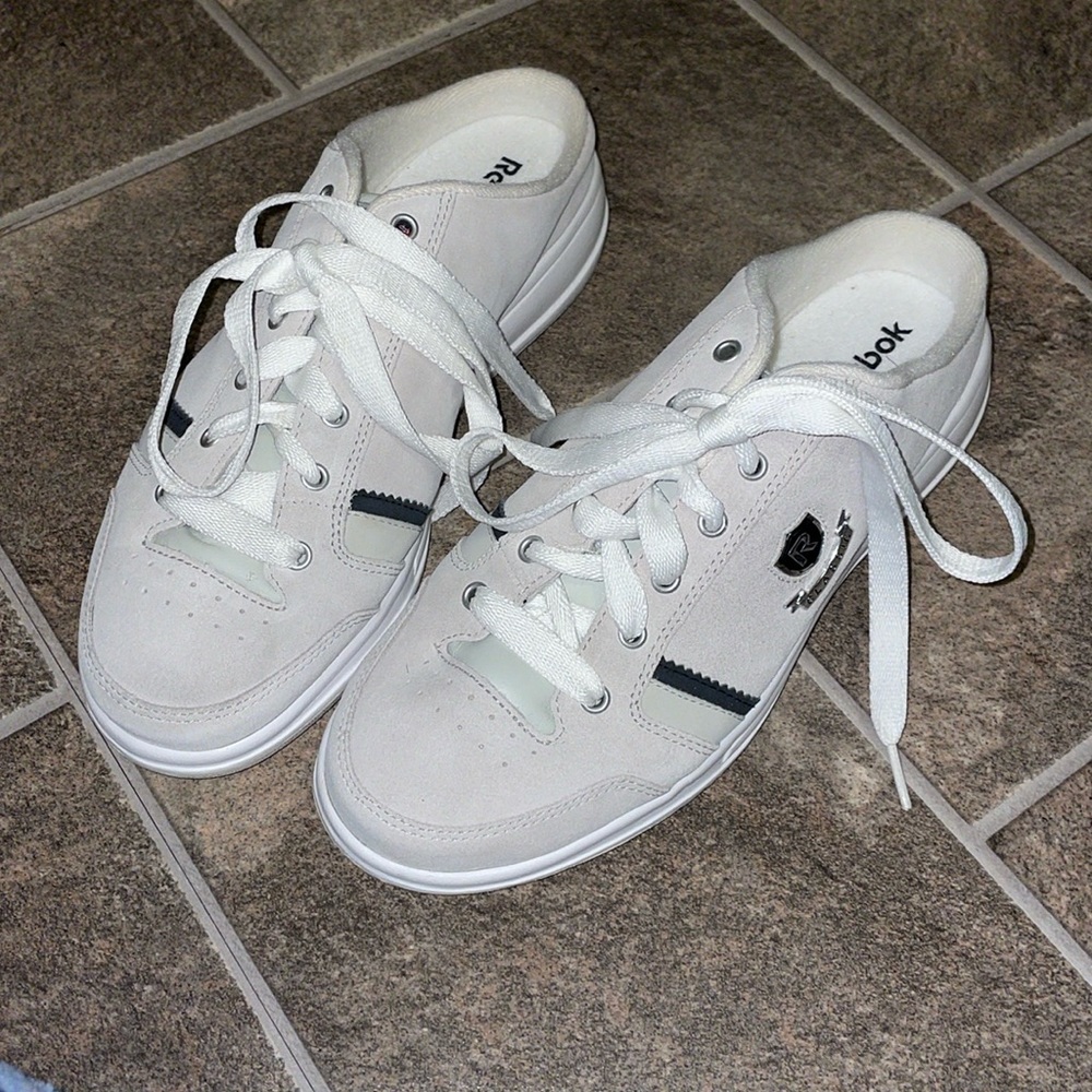 Reebok classic mule back shoes